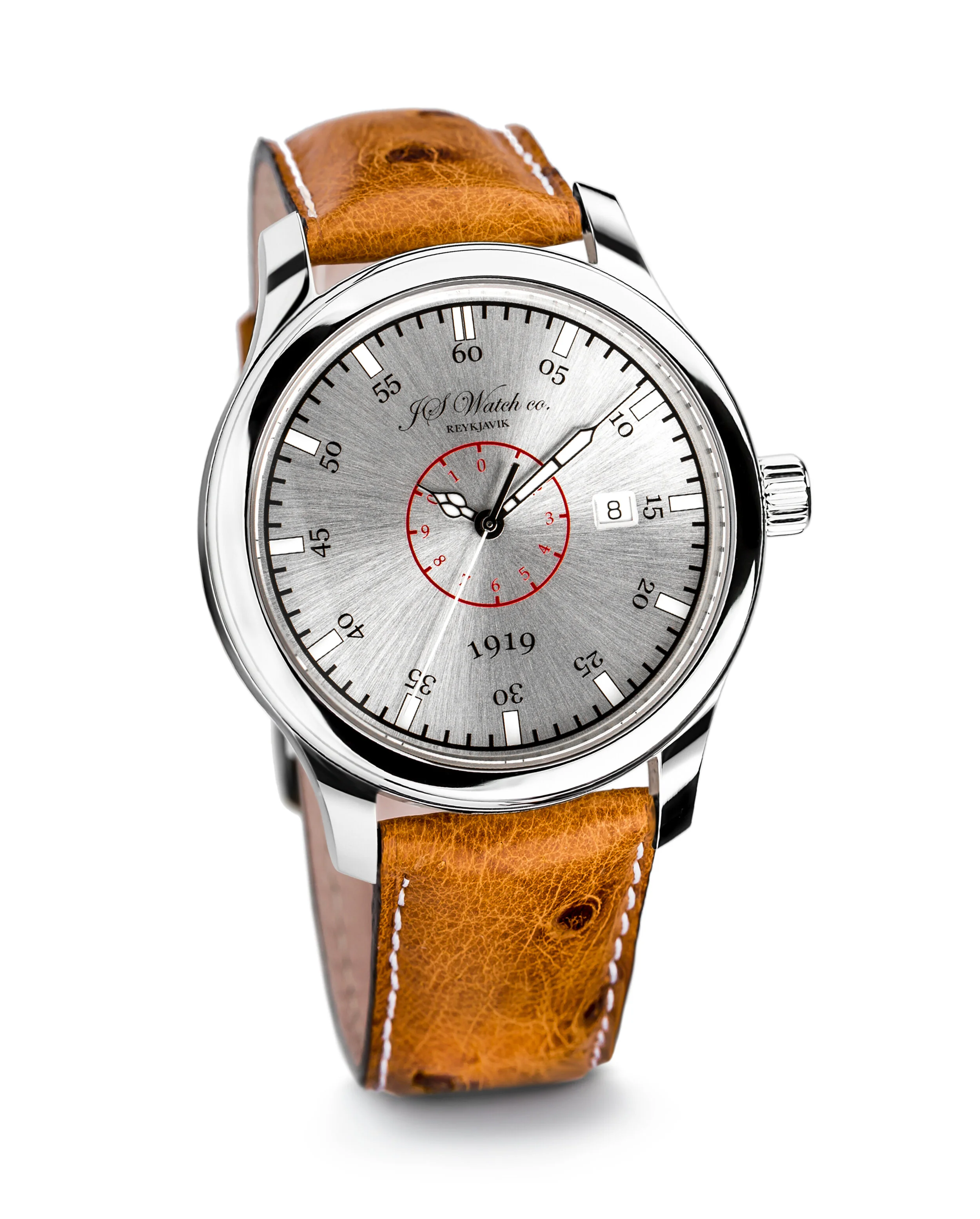 JS Watch Company Reykjavik — Islandus 1919 SIlver